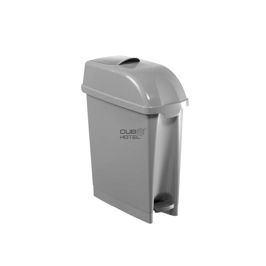 17 Lt Bin Elle For Toilets - Grey Colour